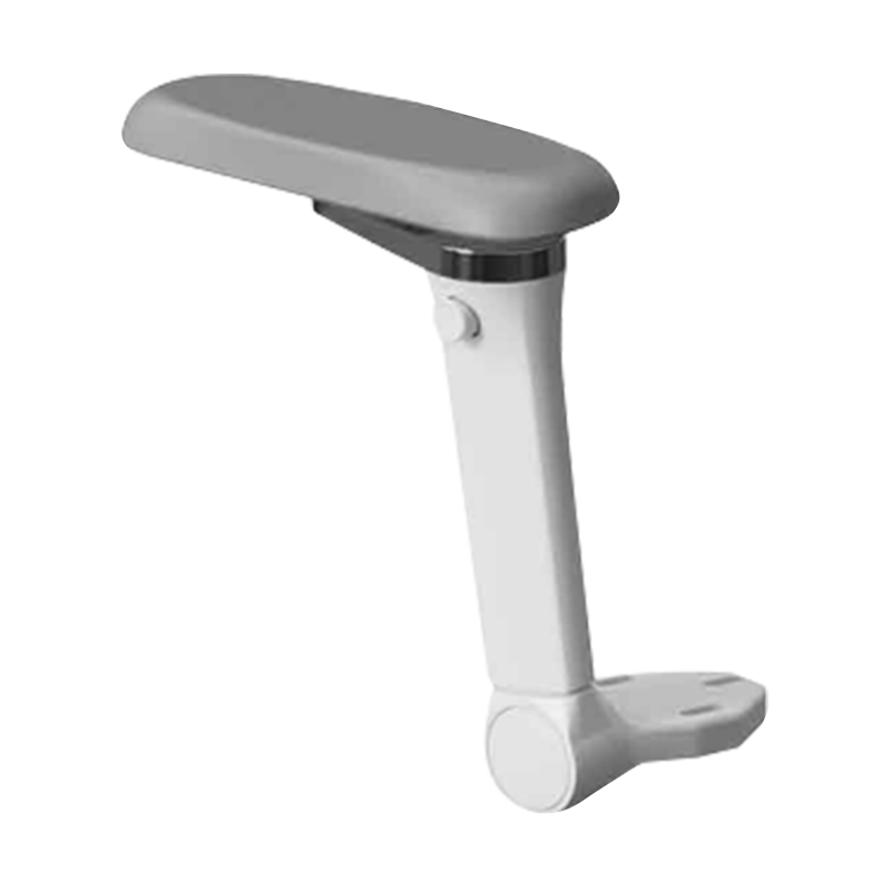 711-5d Grey Chrome Aluminium Gaming Przewodniczący biurowy Krzesło 5D podłokietnik